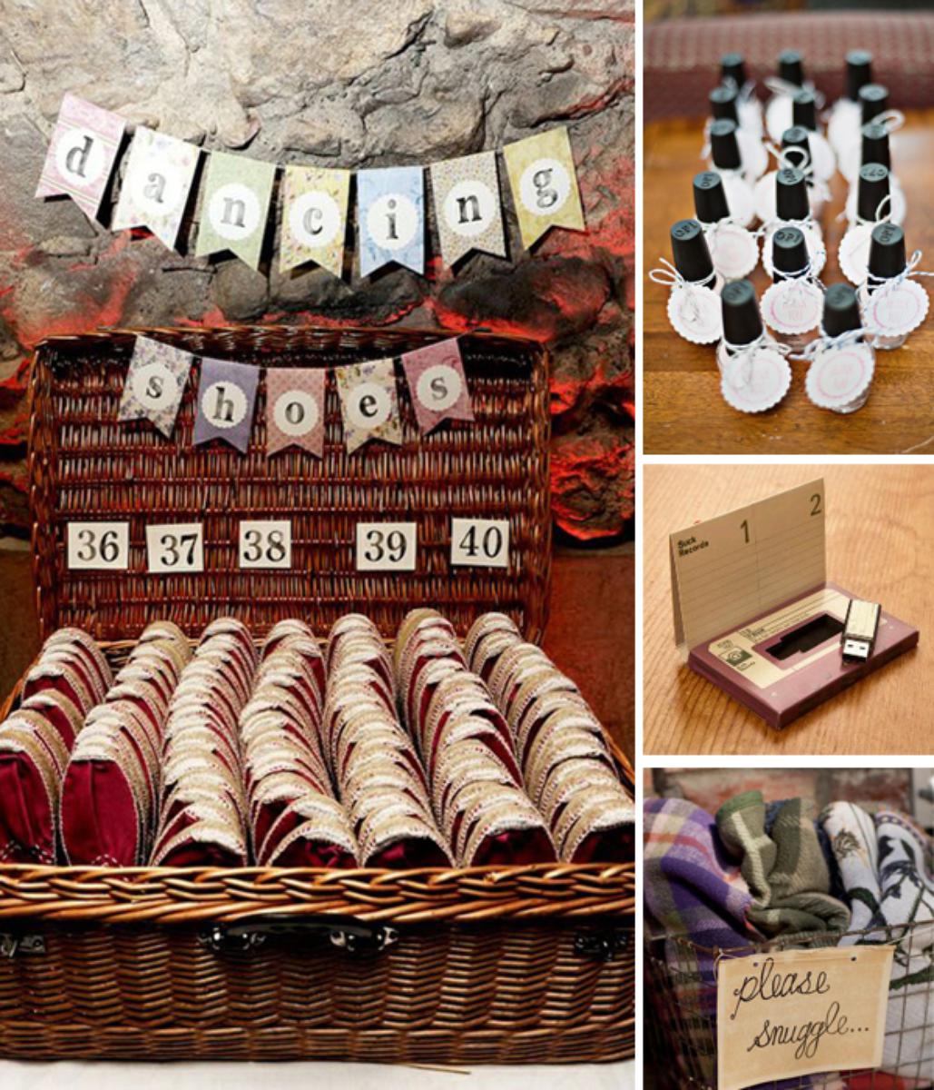 Los detalles son requisitos necesarios en las bodas